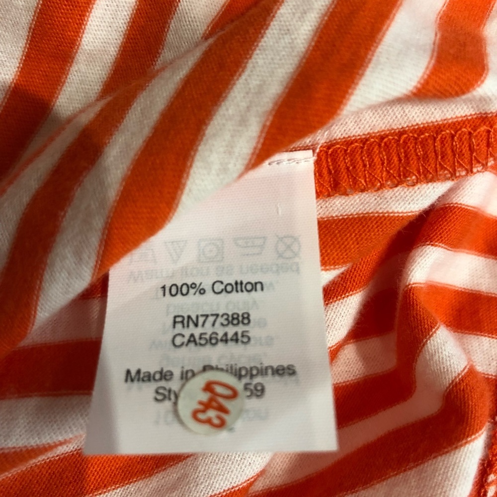 Women J Crew off shoulder stripped tank top , XXL - Picture 7 of 7